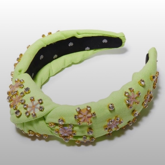 ? Lele Sadoughi Lime Zest Fusion Crystal Embellished Headband main image 4